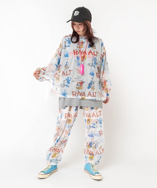 RNA（アールエヌエー） tシャツ M2653 ジャンクキャラシアーT