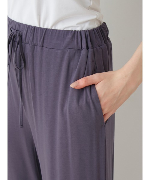 「gelato pique」 イージーパンツ ONE SIZE グレー レディース_画像9
