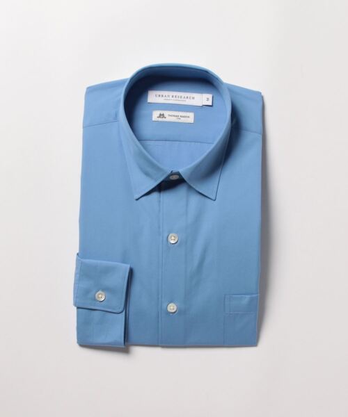 「THOMAS MASON」 長袖シャツ LARGE ロイヤルブルー メンズの画像