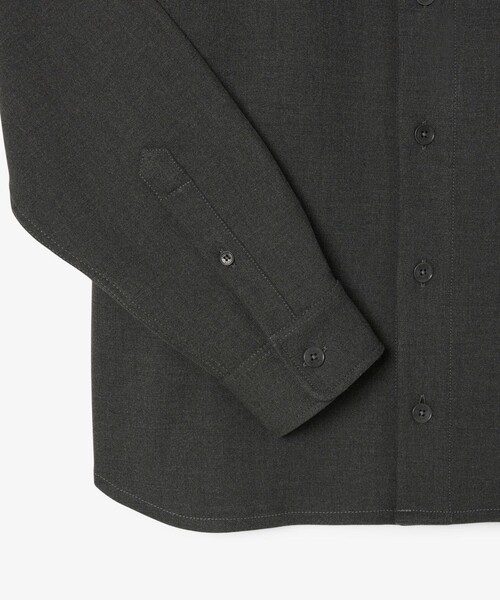 「LACOSTE」 長袖シャツ 40 グレー メンズの画像