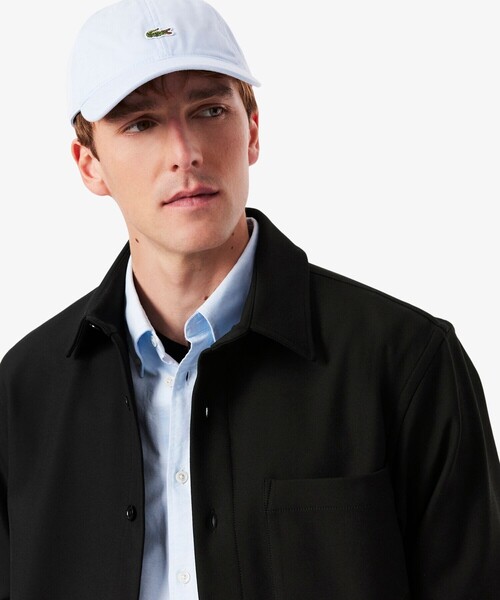 「LACOSTE」 長袖シャツ 40 グレー メンズの画像