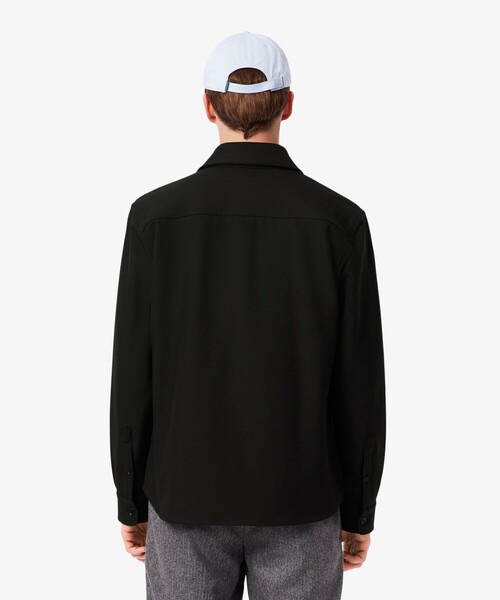 「LACOSTE」 長袖シャツ 40 グレー メンズの画像