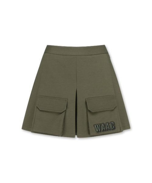 「WAAC」 キュロット 3 カーキ レディース