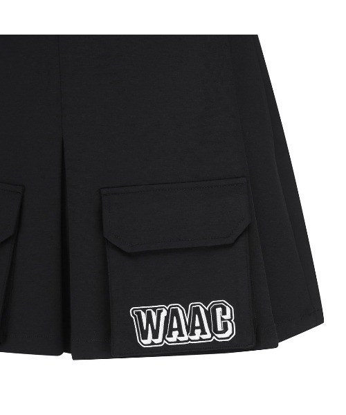 「WAAC」 キュロット 3 カーキ レディース_3