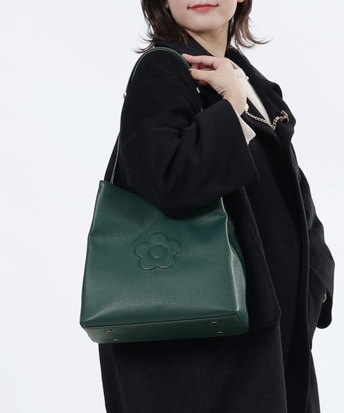 MARY QUANT（マリークヮント） トートバッグ FREE グリーン レディース 