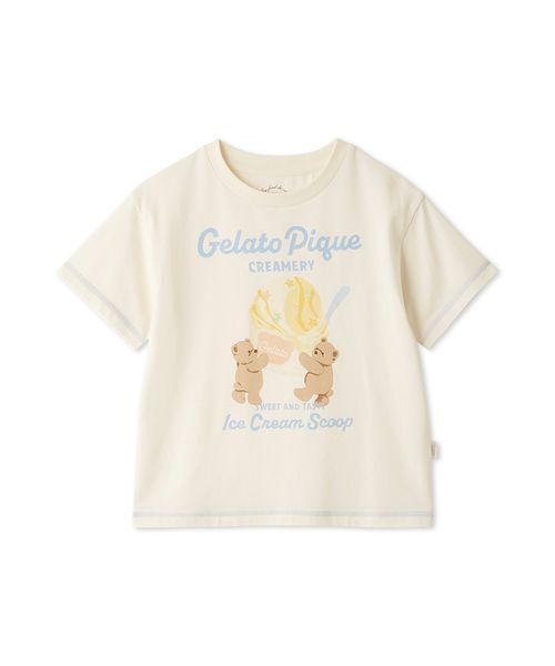[あんな]Gelato Pique テディベアパジャマジュニア gelato pique（ジェラートピケ） パジャマ 「KIDS」アイスクリームベア