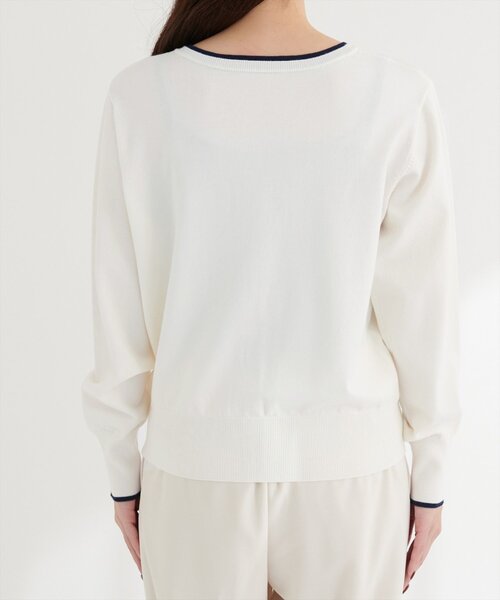 「natural couture」 ニットカーディガン FREE ベージュ レディース_画像8