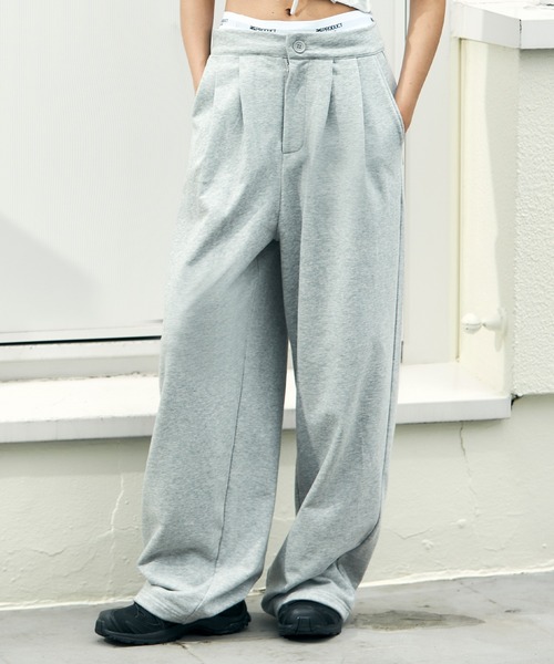 ACLENT（アクレント） スウェットパンツ MEDIUM グレー レディース