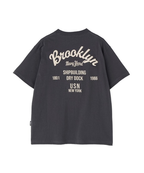 AVIREX（アヴィレックス） tシャツ S/S EMB. T-SHIRT ”Brooklyn