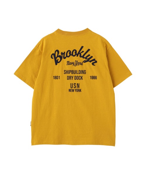 AVIREX（アヴィレックス） tシャツ S/S EMB. T-SHIRT ”Brooklyn