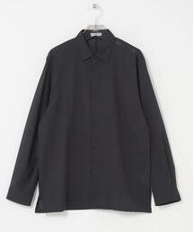 ATON（エイトン） シャツ ATON WOOL GAUZE LOOSE FIT SHIRTS メンズ