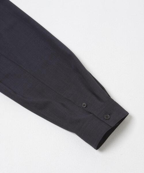 シャツ ATON　WOOL GAUZE LOOSE FIT SHIRTS メンズの画像