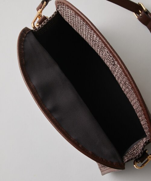 russet ラシット　ラフィア　2Wayバッグ　ショルダーバッグ　ハンドバッグ ナイロンラフィアショルダーバッグ | russet(ラシット)レディース