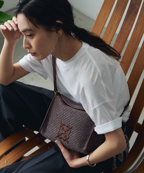 russet（ラシット） ショルダーバッグ バッグ ナイロンラフィア