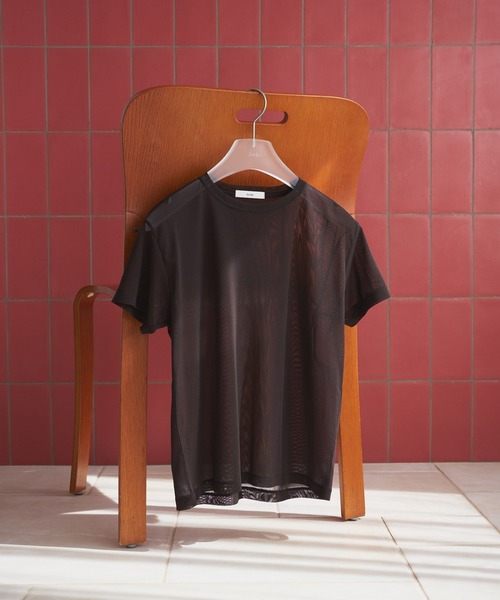 tシャツ Sheer Tulle T-Shirts レディースの画像
