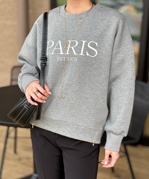 「Emma Taylor」 長袖カットソー FREE ネイビー レディース_画像5