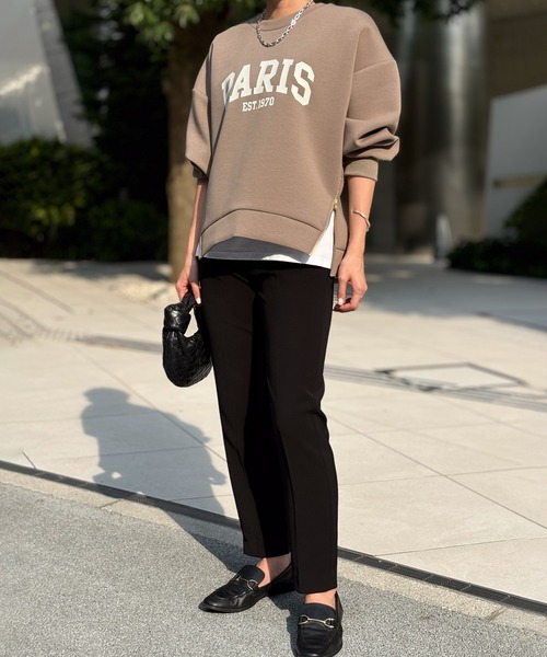 「Emma Taylor」 長袖カットソー FREE ネイビー レディース_画像6