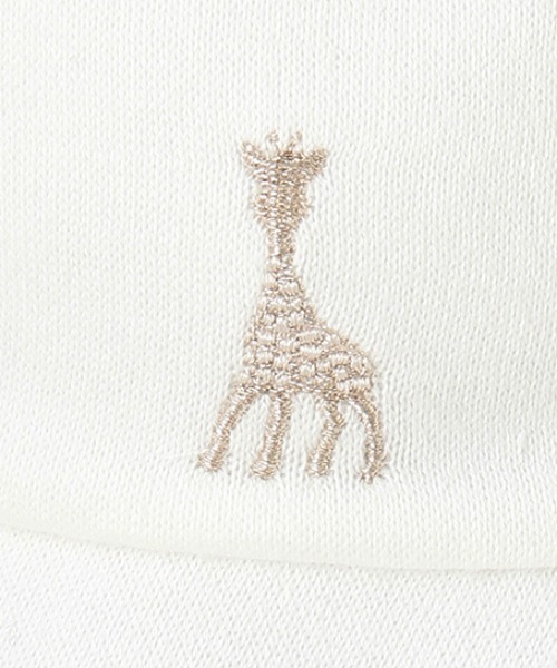 「Sophie la girafe」 「KIDS」帽子 46-48cm オフホワイト キッズ_画像3