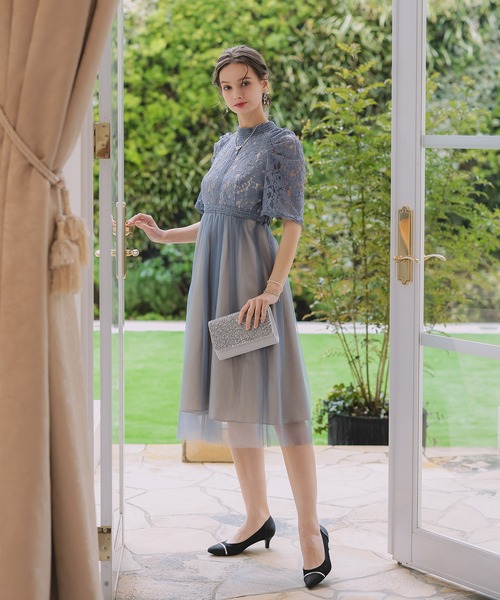 「Dorry Doll」 半袖ワンピース M ブラック レディース_画像7