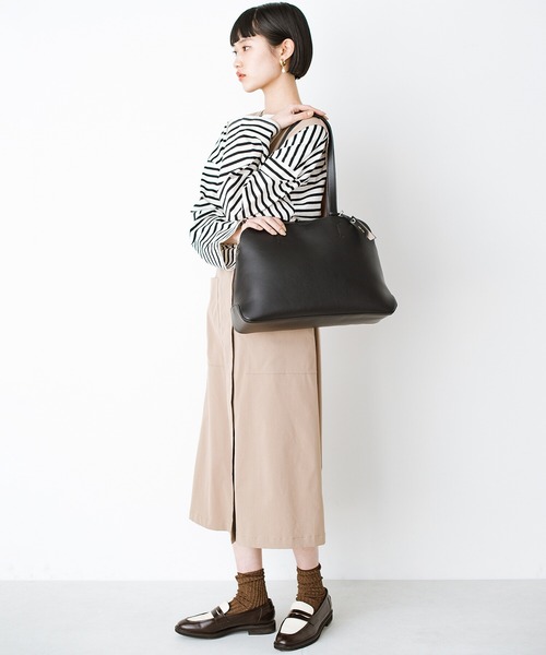 「Legato Largo」 トートバッグ ONE SIZE アイボリー レディース_画像3