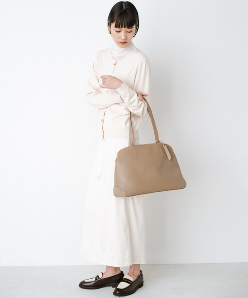 「Legato Largo」 トートバッグ ONE SIZE アイボリー レディース_画像4