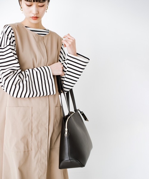 「Legato Largo」 トートバッグ ONE SIZE アイボリー レディース_画像7