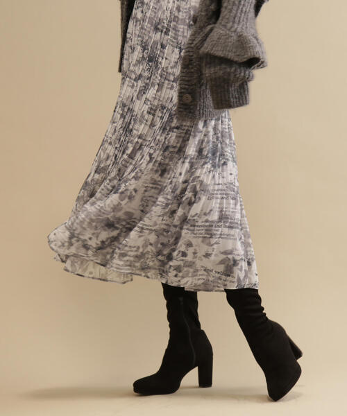 「JILL by JILL STUART」 7分袖ワンピース FREE ボルドー レディース_画像5