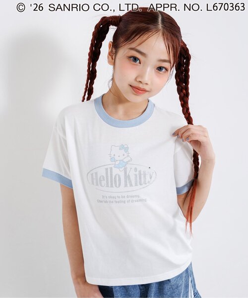 algy（アルジー） tシャツ 「ハローキティ」エンジェルリンガーTシャツ