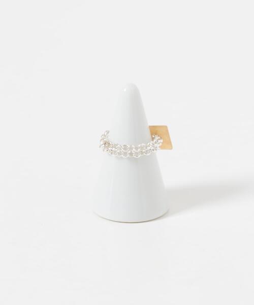 指輪 リング SMELLY so’　redaventurine chain ring レディースの画像