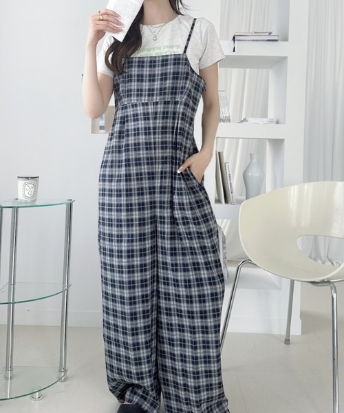 umune サロペット オーバーオール サロペット オールインワン ワイド