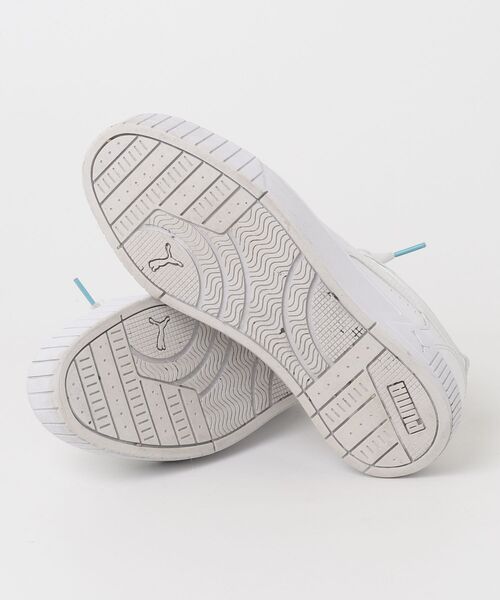 「PUMA」 ローカットスニーカー 24.5cm ホワイト レディース_画像3