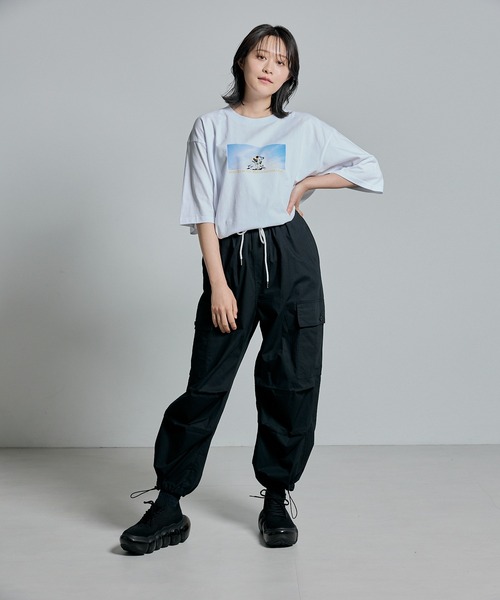 「L.H.P」 半袖Tシャツ S ホワイト レディース_画像7