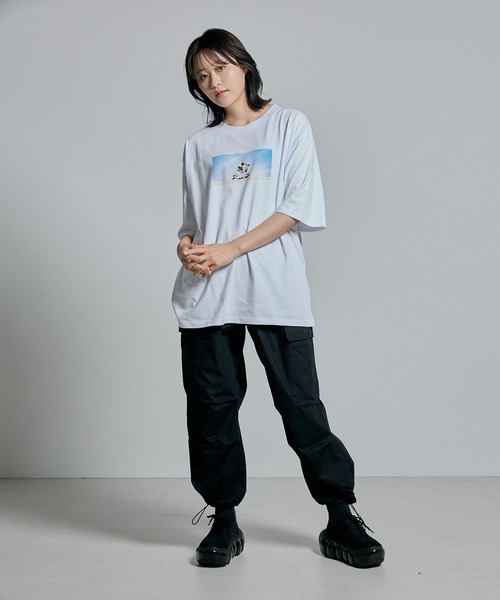 「L.H.P」 半袖Tシャツ S ホワイト レディース_画像9