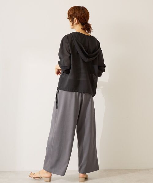 「AMERICAN HOLIC」 長袖シャツ M ブラック レディース_画像6