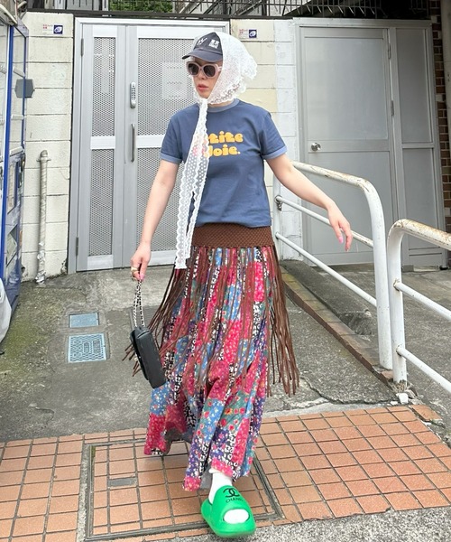 Alley Tokyo スカーフ バンダナ マルチウェイフラワーレース