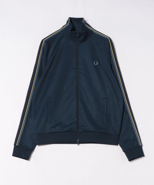 FRED PERRY（フレッドペリー） ジャージブルゾン S ダークブルー