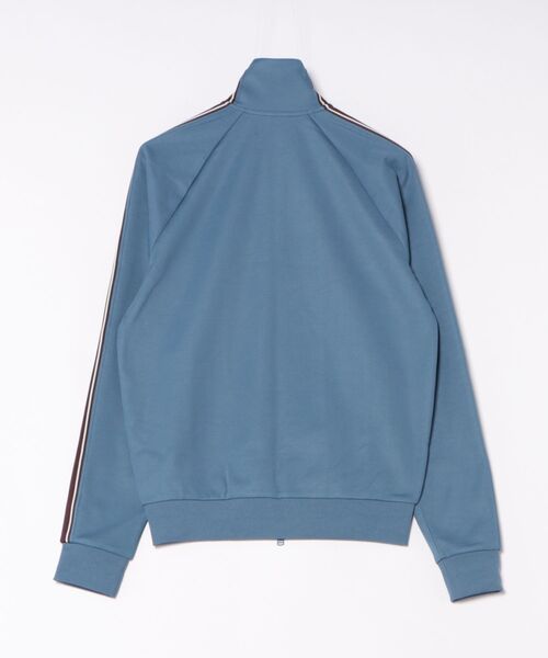 Fred Perry ジャージ ライトブルー/ネイビー FRED PERRY（フレッドペリー） ジャージブルゾン S ダークブルー