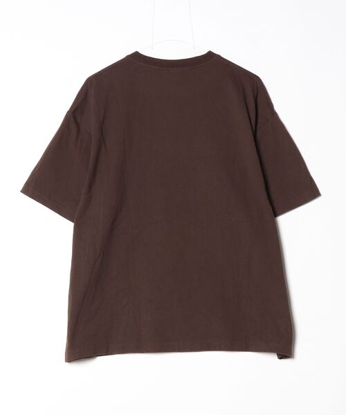 「PEN FIELD」 半袖Tシャツ M ブラウン メンズ_画像2