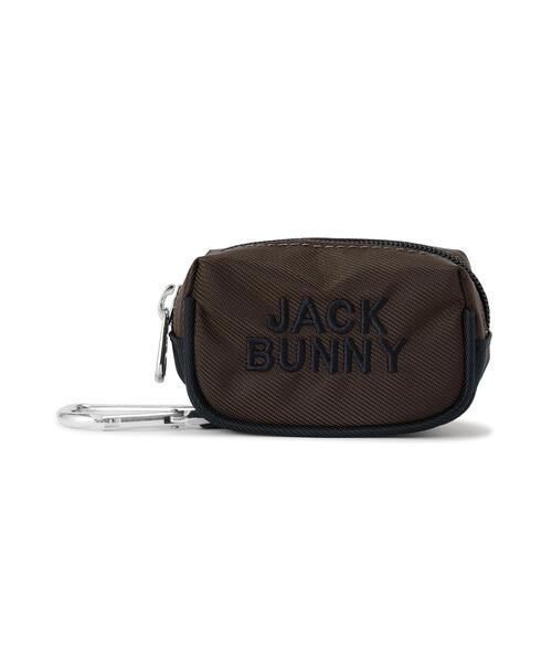 JACK BUNNY ゴルフポーチ　小物入れ　ラウンドバッグ新品未使用　即発送 Jack Bunny!!（ジャックバニー） ゴルフ 「Jack Bunny!!」ボールポーチ