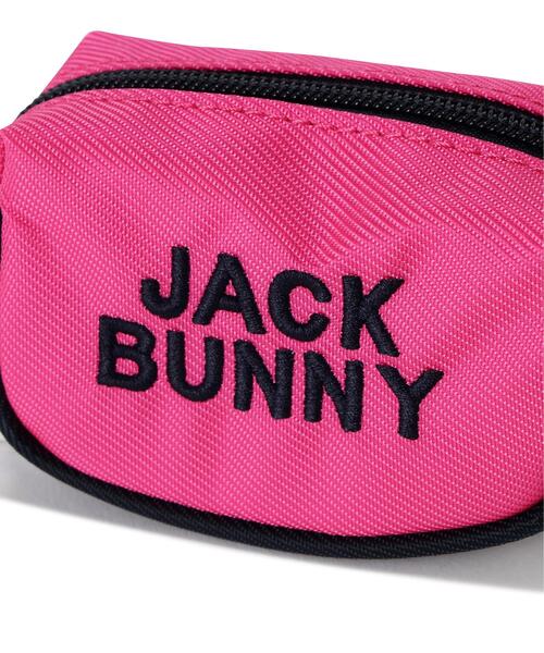 JACK BUNNY ゴルフポーチ　小物入れ　ラウンドバッグ新品未使用　即発送 Jack Bunny!!（ジャックバニー） ゴルフ 「Jack Bunny!!」ボールポーチ