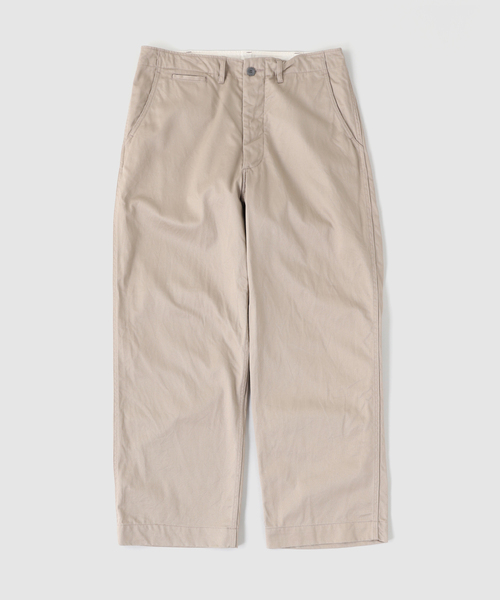 ず*み様 USA製 BARRY BRICKEN チノパン ベージュ BARRY BRICKEN（バリーブリッケン） ワイドパンツ チノパン WASHED