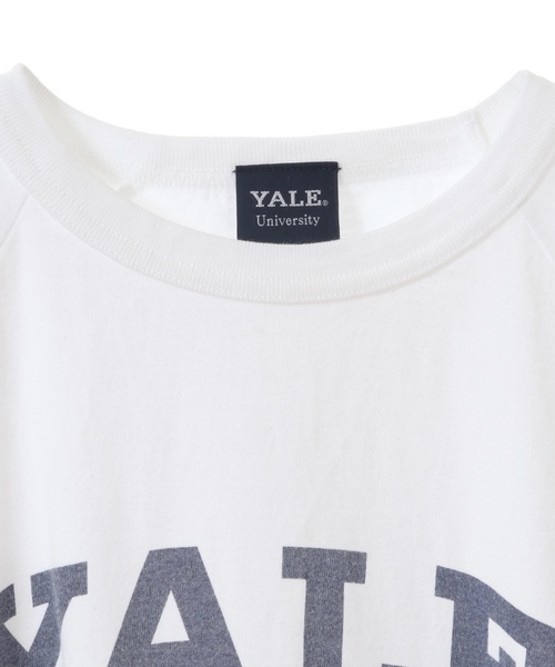 「Liesse」 「YALE」7分袖カットソー FREE ホワイト レディース_画像3