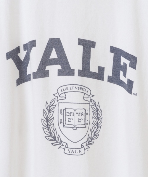 「Liesse」 「YALE」7分袖カットソー FREE ホワイト レディース_画像6