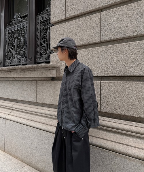 kutir（クティール） シャツ CROPPED ASSORT CHECK SHIRT／クロップド