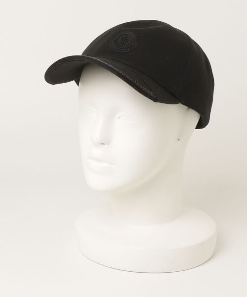 お盆特価 MONCLER モンクレール ベースボール キャップ 帽子 ブラック MONCLER（モンクレール） キャップ - ブラック メンズ : ZOZOTOWN