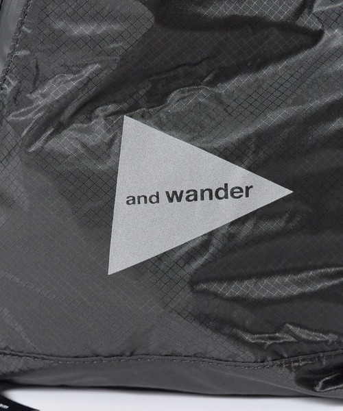 and wander（アンドワンダー） デイバック リュック sil daypack