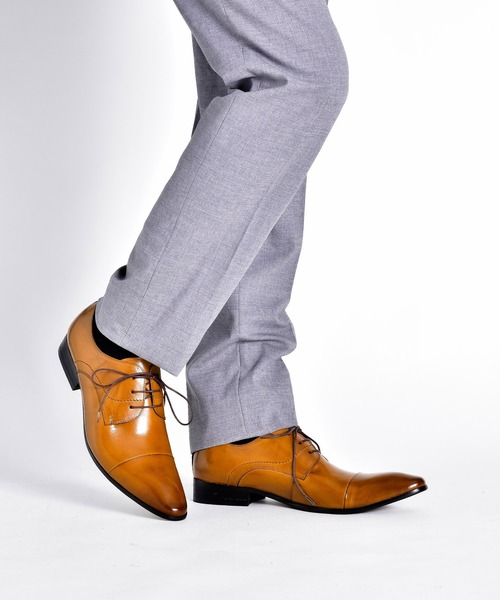 LUCIUS（ルシウス） ビジネスシューズ ステッチデザイン ドレス