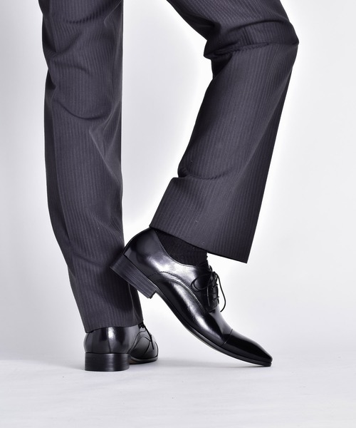 ビジネスシューズ ステッチデザイン ドレスシューズ / ストレートチップ レースアップ メンズ レディース