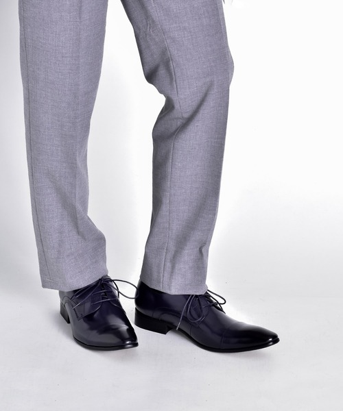 ビジネスシューズ ステッチデザイン ドレスシューズ / ストレートチップ レースアップ メンズ レディース