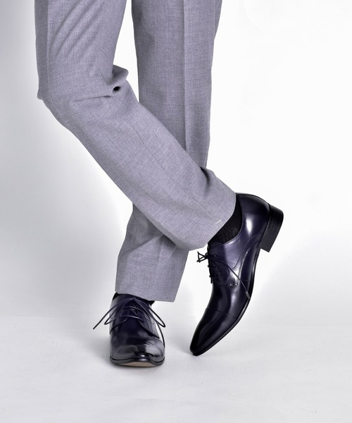 ビジネスシューズ ステッチデザイン ドレスシューズ / ストレートチップ レースアップ メンズ レディース